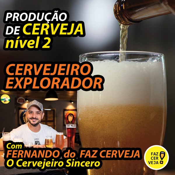 Cervejeiro Explorador - Produção de cervejas - Curso